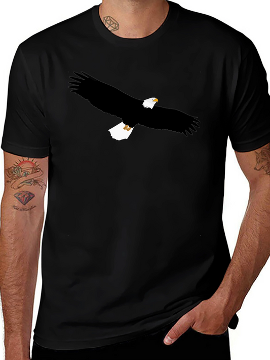 Black Eagle Graphic T-Shirt for Men