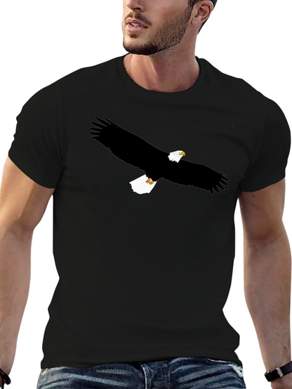 Black Eagle Graphic T-Shirt for Men