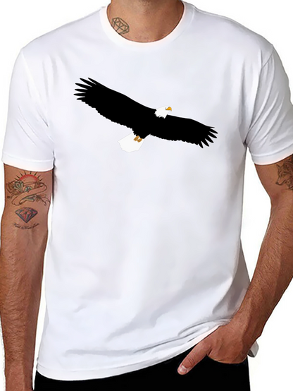 Black Eagle Graphic T-Shirt for Men