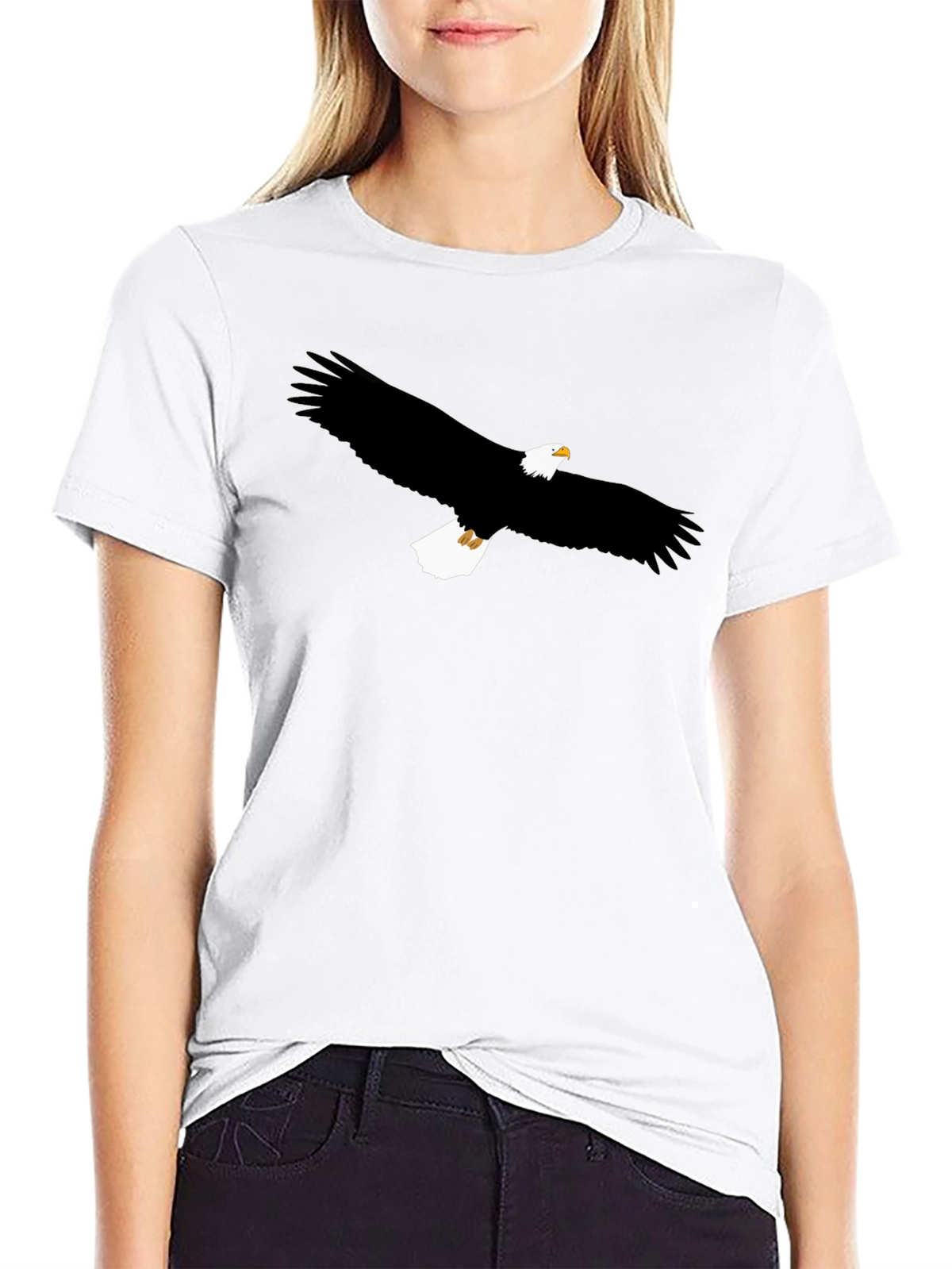 Black Eagle Graphic T-Shirt for Men
