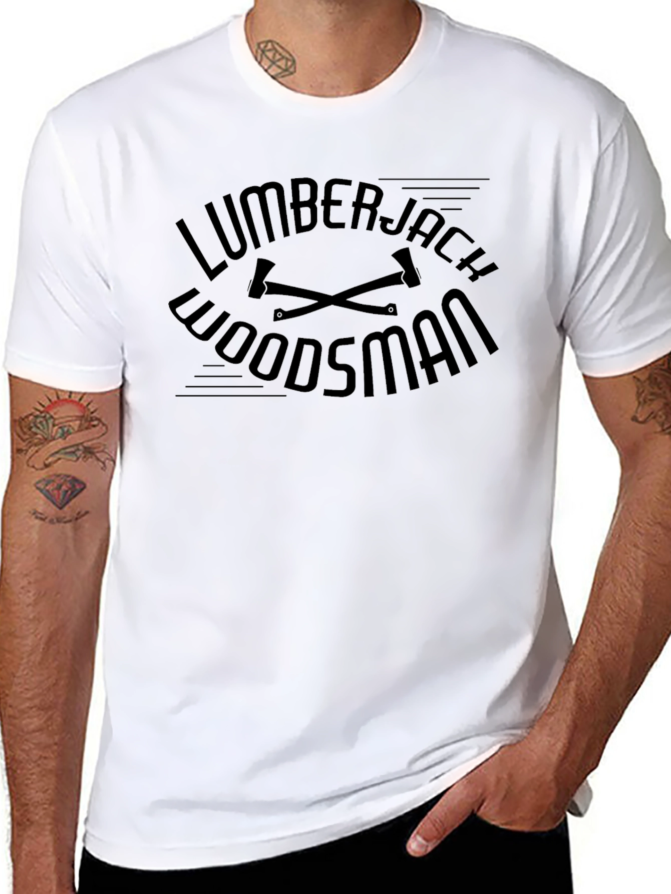 Lumberjack Woodsman Graphic T-Shirt