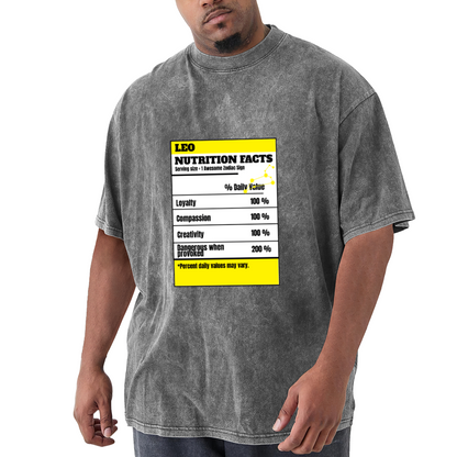 LEO Nutrition Facts Label