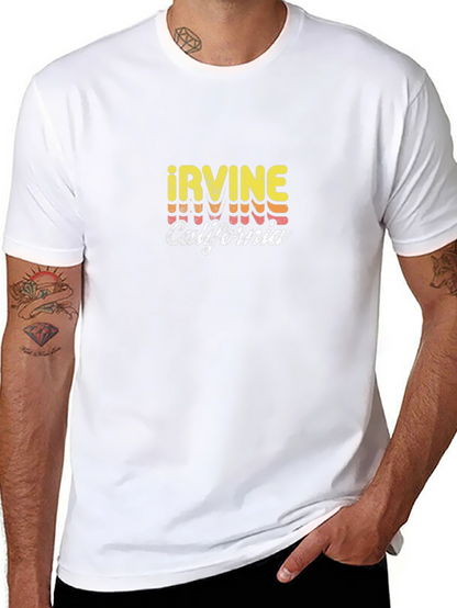 Irvine California Retro T-Shirt - Black
