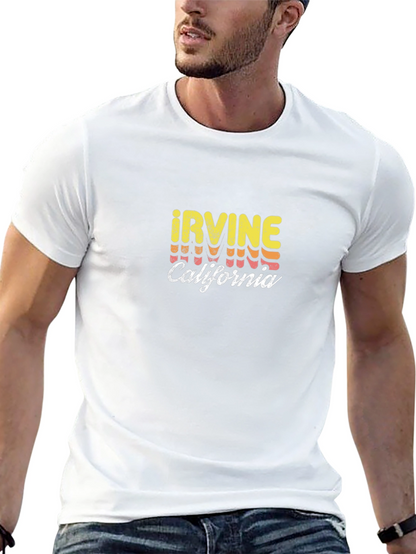 Irvine California Retro T-Shirt - Black