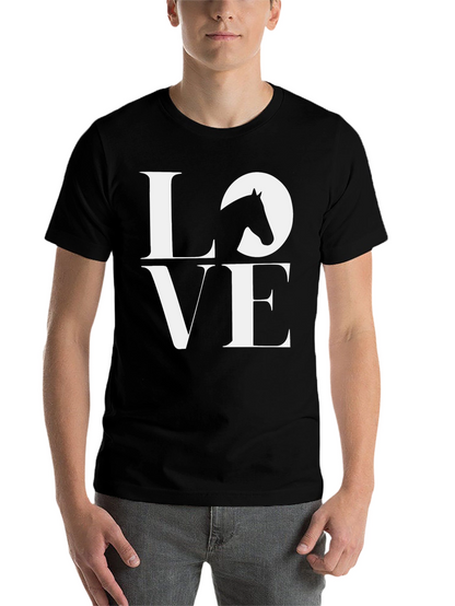 Horse Lover T-Shirt - Stylish Equestrian Tee