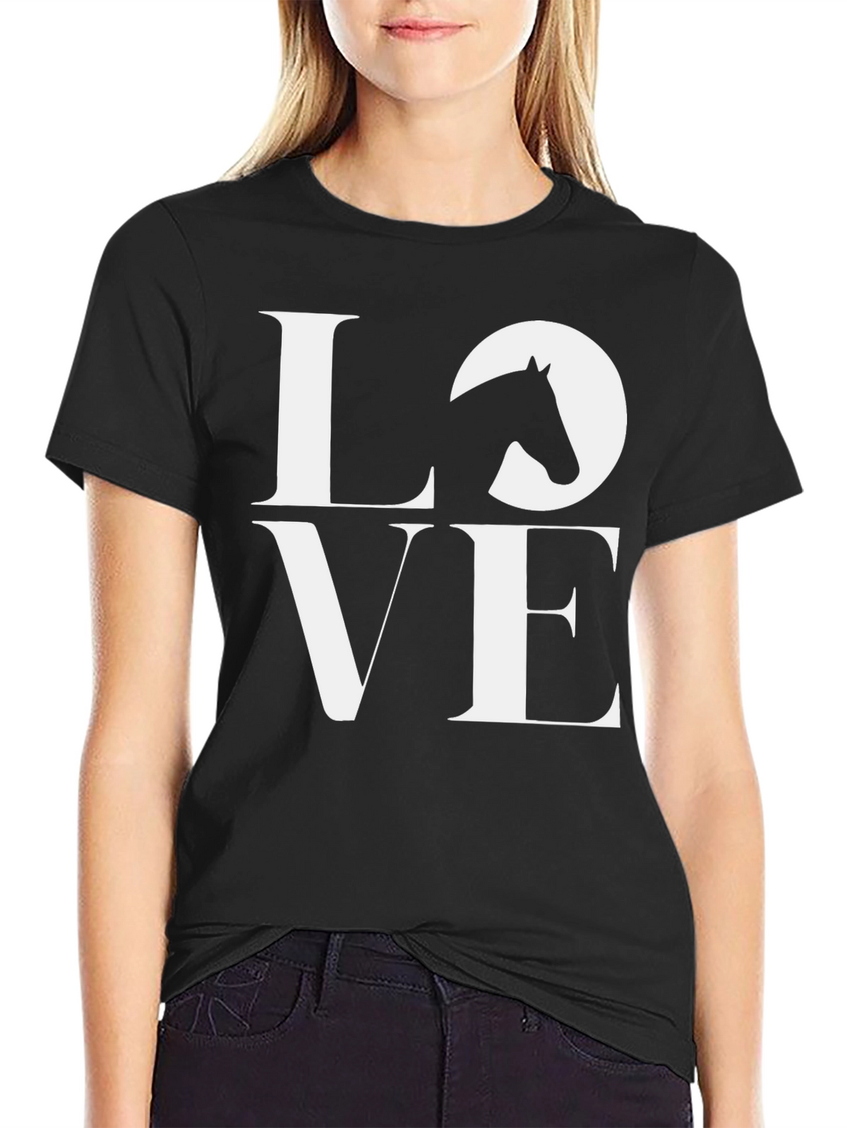 Horse Lover T-Shirt - Stylish Equestrian Tee