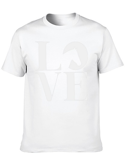 Horse Lover T-Shirt - Stylish Equestrian Tee