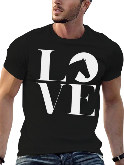Horse Lover T-Shirt - Stylish Equestrian Tee