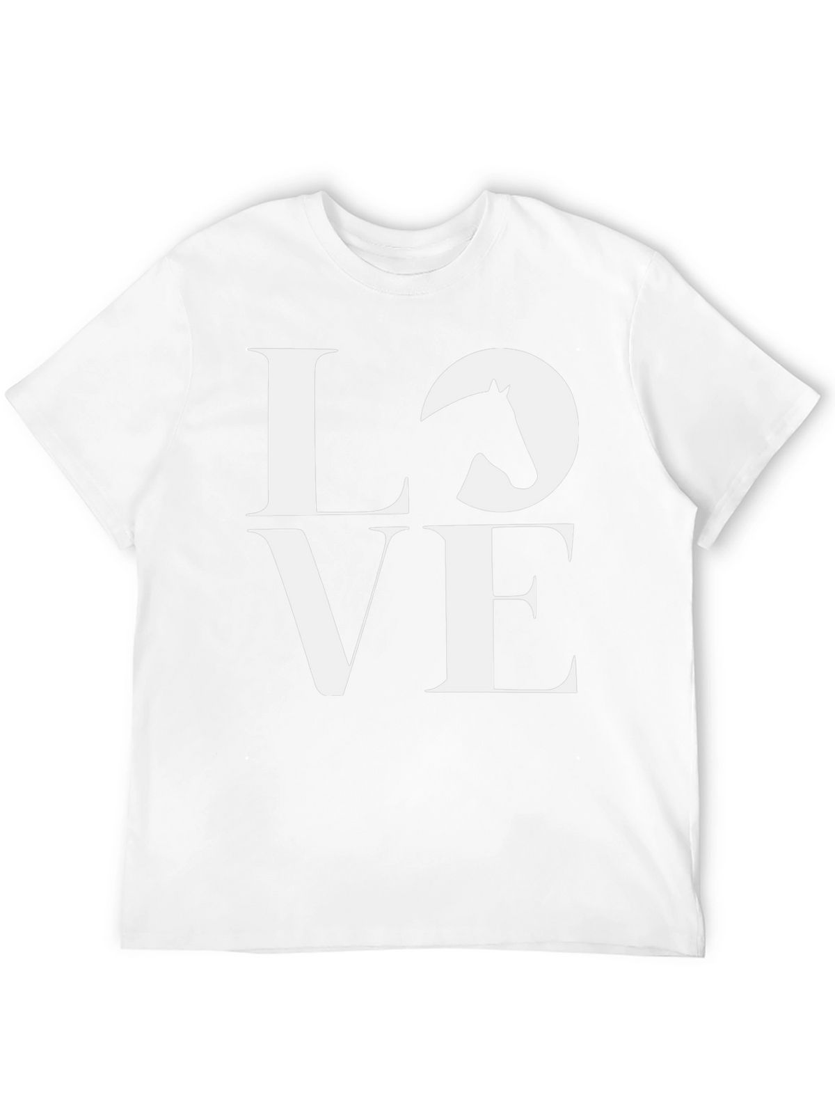 Horse Lover T-Shirt - Stylish Equestrian Tee