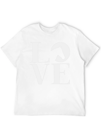 Horse Lover T-Shirt - Stylish Equestrian Tee