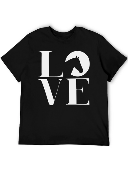Horse Lover T-Shirt - Stylish Equestrian Tee