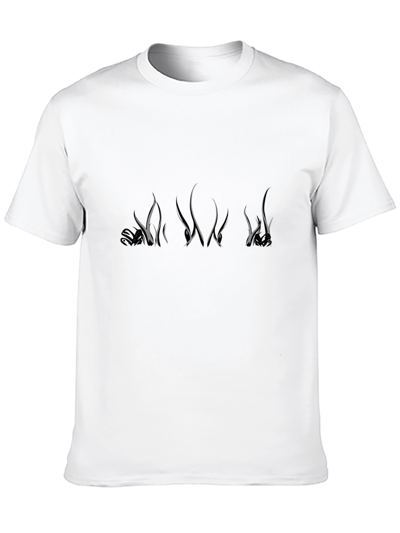 Graphic Tee - Abstract Grass Design