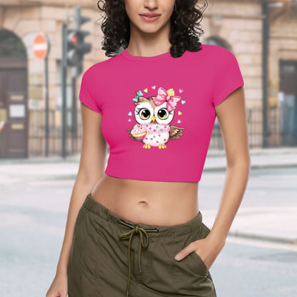NYC All Girls Team Vintage Athletic Grey Crop Top