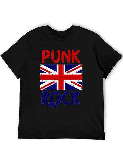Punk Rock UK Flag T-Shirt