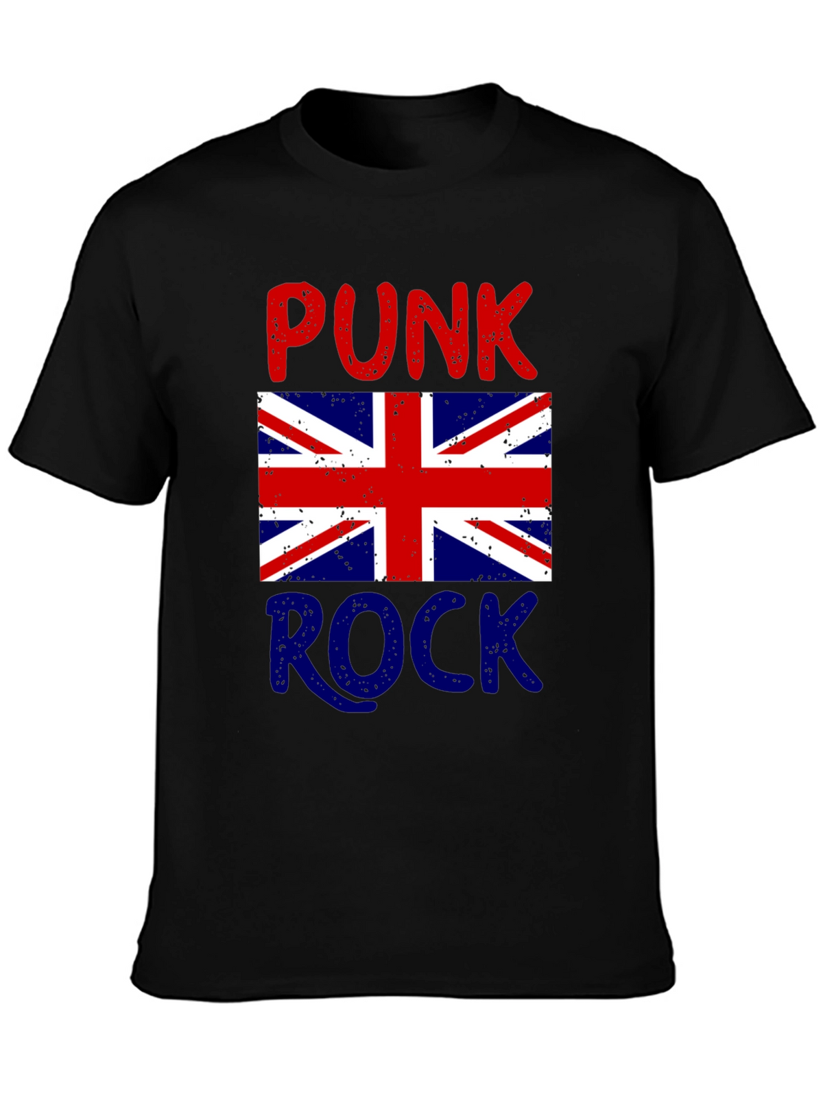 Punk Rock UK Flag T-Shirt