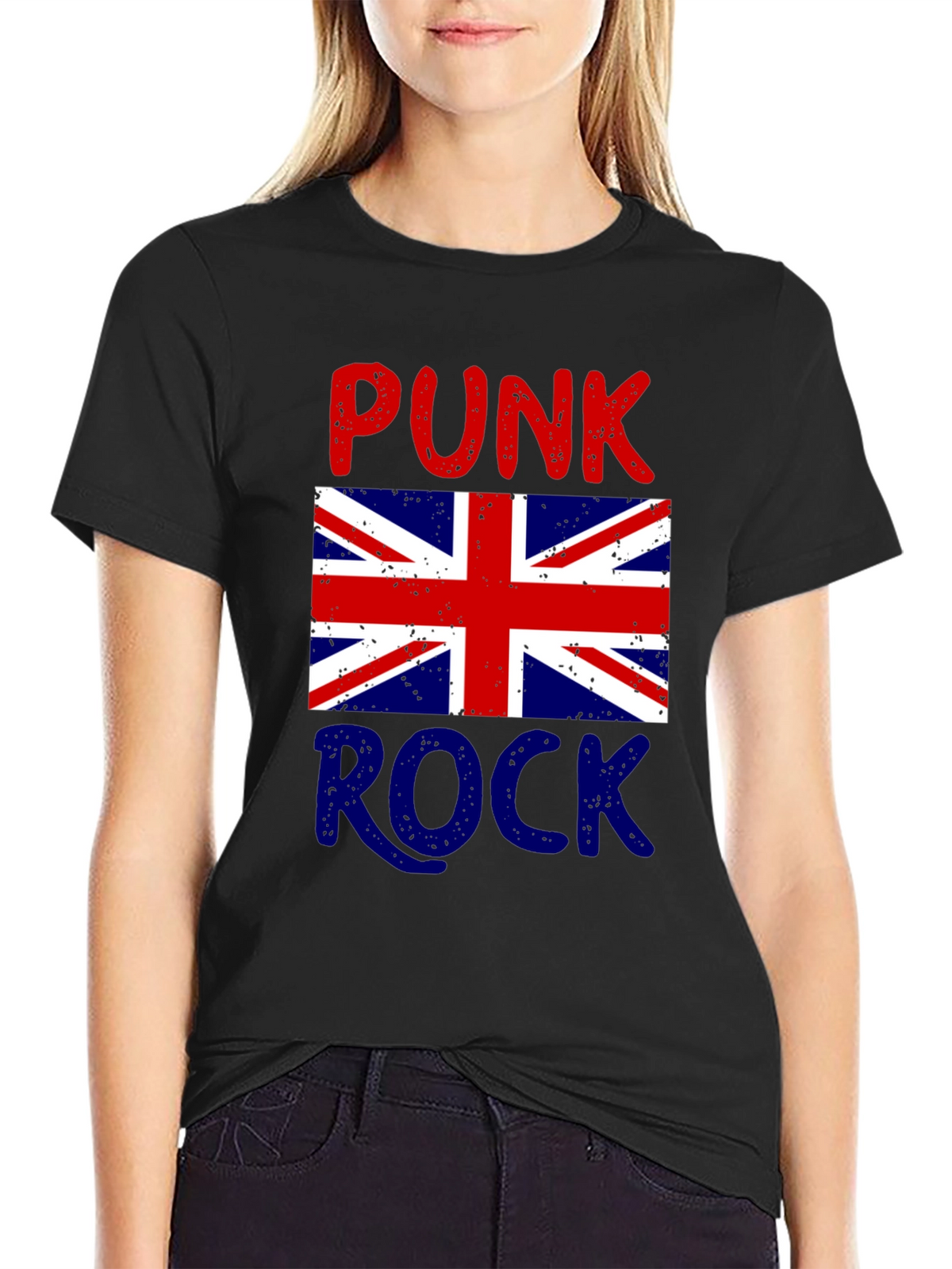 Punk Rock UK Flag T-Shirt