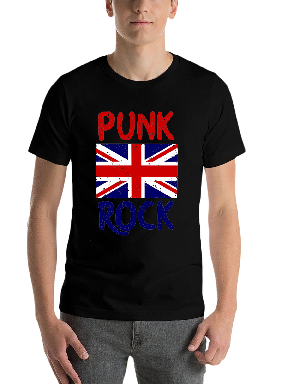 Punk Rock UK Flag T-Shirt