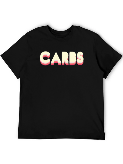 Carbs Graphic Tee - Retro Style Black T-Shirt