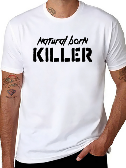 Natural Born Killer Graphic Tee - Black