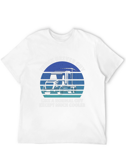 Truck Driver Guy T-Shirt
