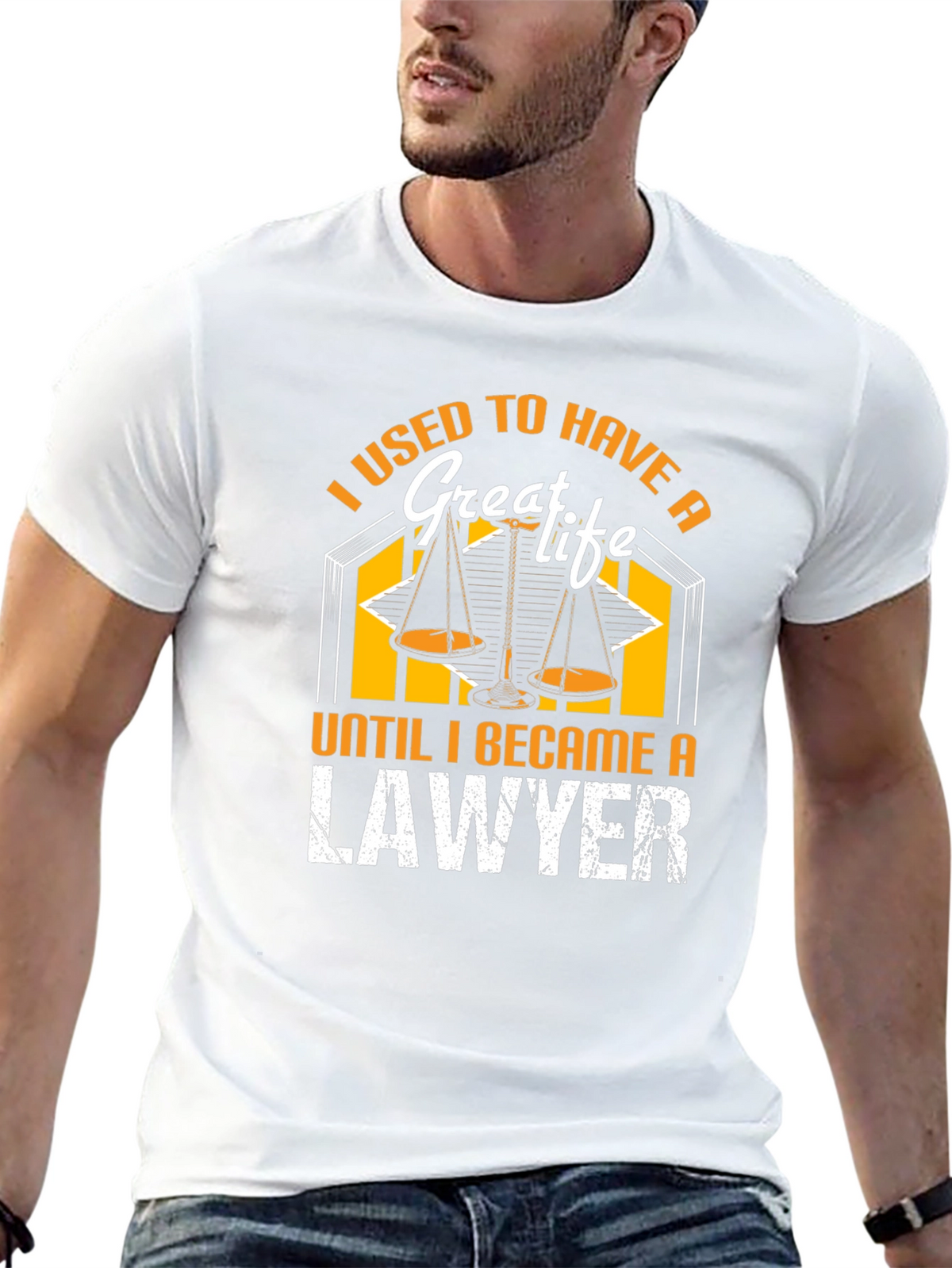 I Used to Have a Great Life Lawyer T-Shirt