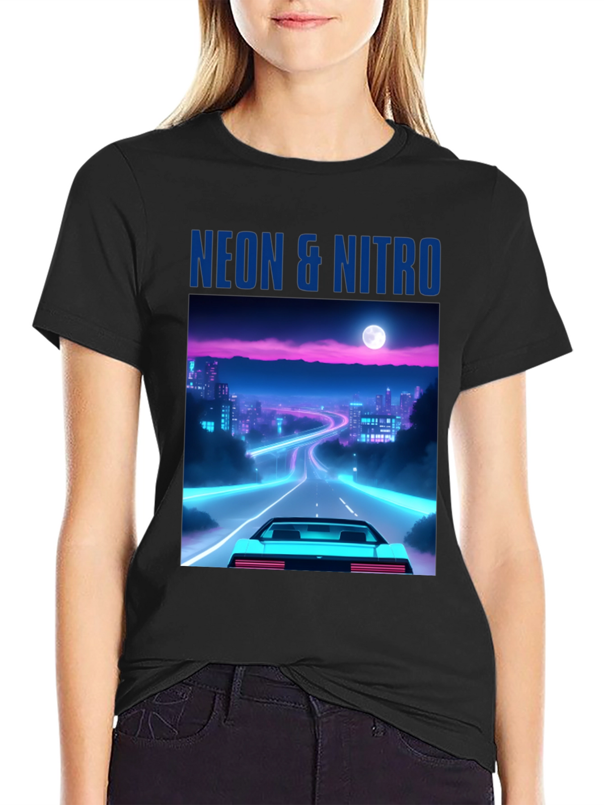 Neon & Nitro Retro Drive T-Shirt