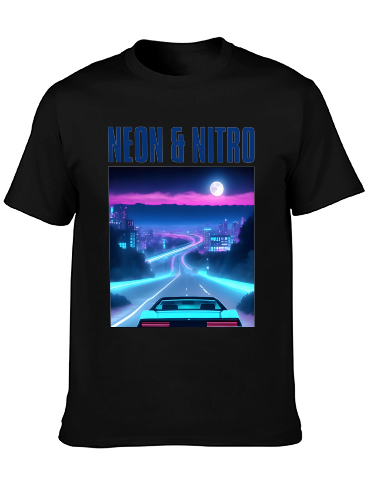 Neon & Nitro Retro Drive T-Shirt