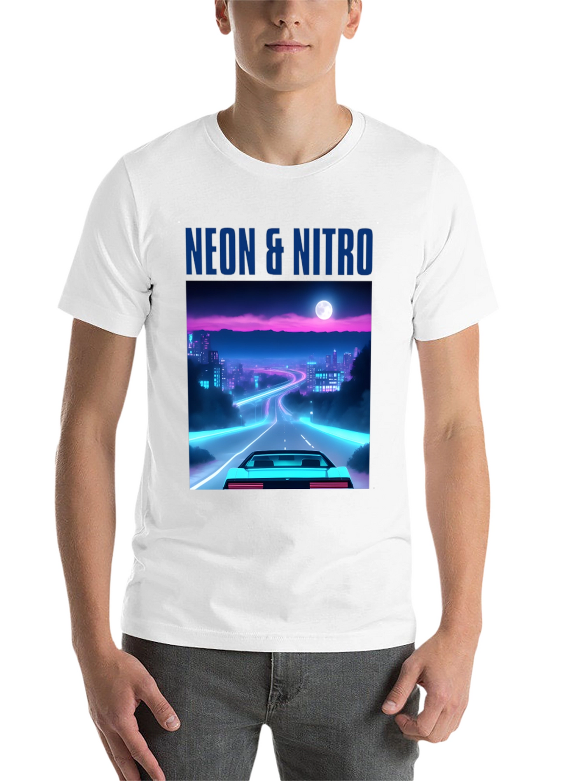 Neon & Nitro Retro Drive T-Shirt