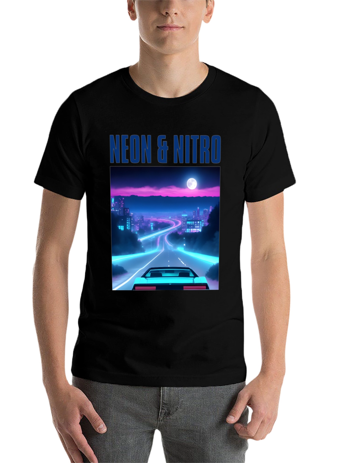 Neon & Nitro Retro Drive T-Shirt