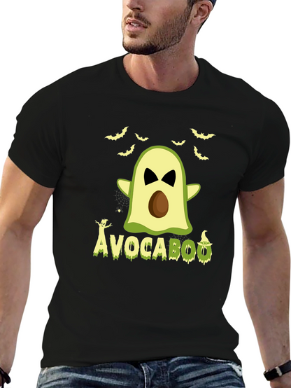 Avocabooo Halloween T-Shirt - Funny Avocado Ghost Tee