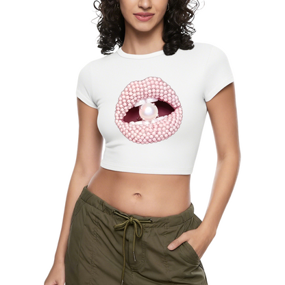 Graffiti Attitude I Don¡¯t Give A Hit Black Crop Top