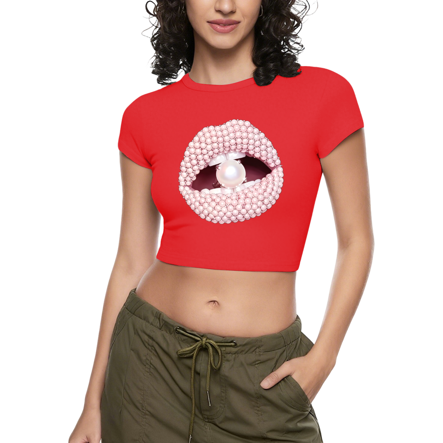 Graffiti Attitude I Don¡¯t Give A Hit Black Crop Top