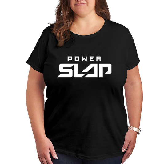 Power Slap Bold Combat Sports Logo Tee