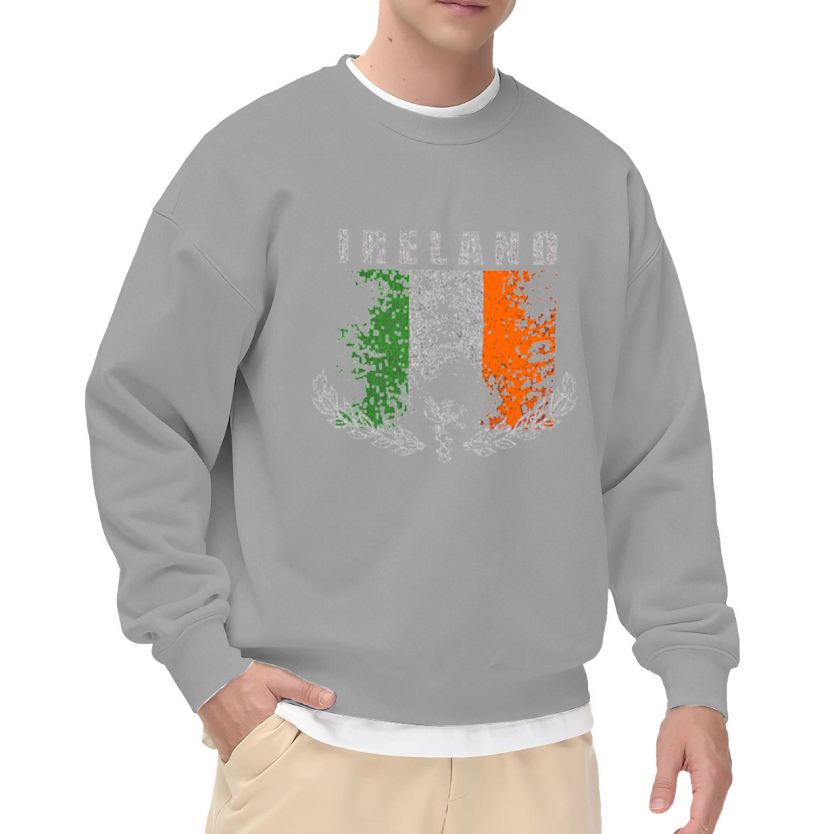 Be Kind Simple Positive Inspiring Quote Crewneck Sweatshirt
