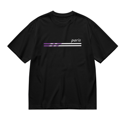 Gothic Purple Rose Sparkling Hummingbird Tee
