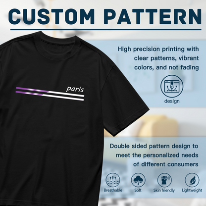 Gothic Purple Rose Sparkling Hummingbird Tee