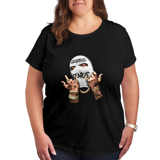 Cute Smiley Heart Tongue Sweet Girl Tee