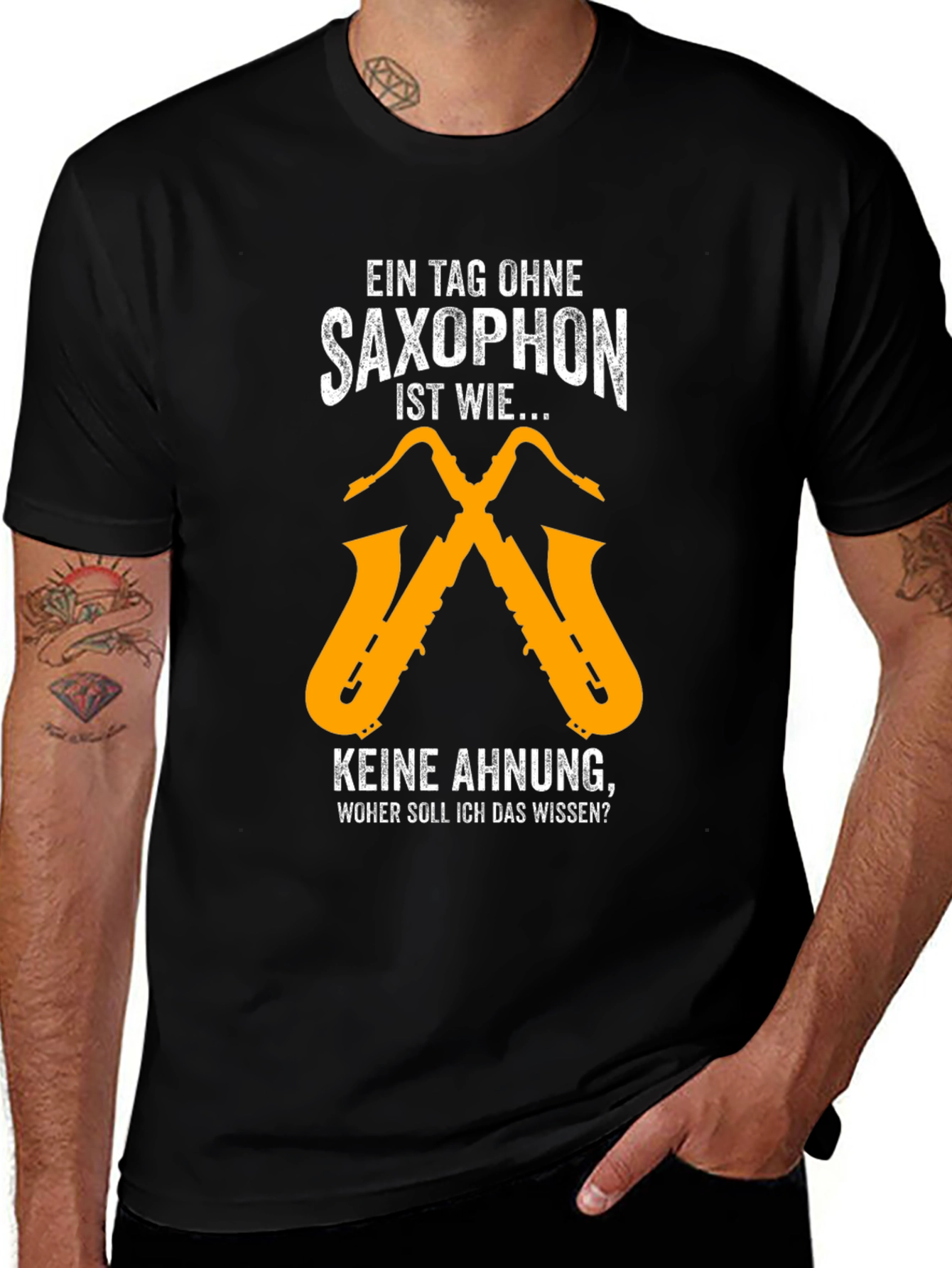 Saxophone Lover T-Shirt - Funny Musician Tee