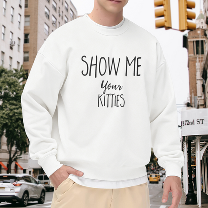 Funny No Bad Days Positive Slogan Graphic Crewneck Sweatshirt