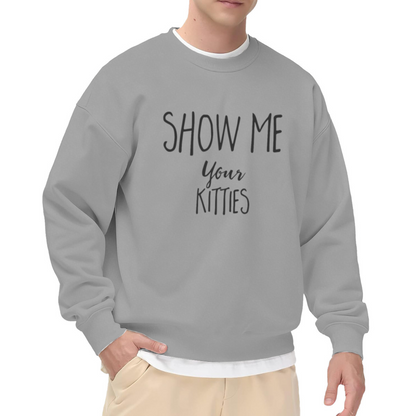 Funny No Bad Days Positive Slogan Graphic Crewneck Sweatshirt