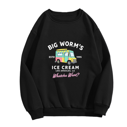 Big Worm¡¯s Ice Cream Truck 1995 Friday Movie Crewneck