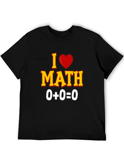 I Love Math T-Shirt