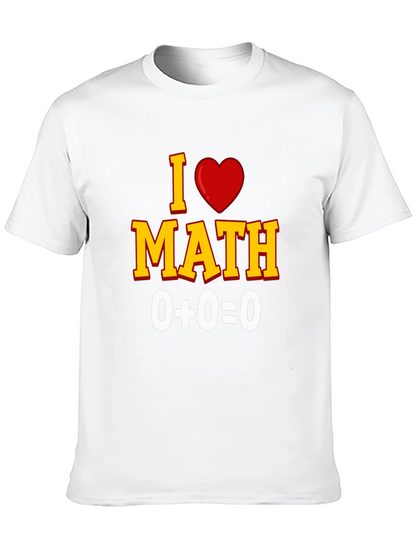 I Love Math T-Shirt