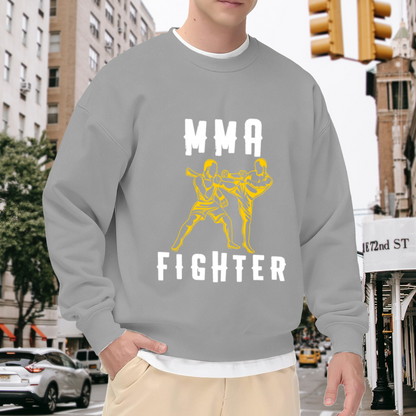 MMA Fighter Martial Arts Combat Sports Crewneck Sweatshirt