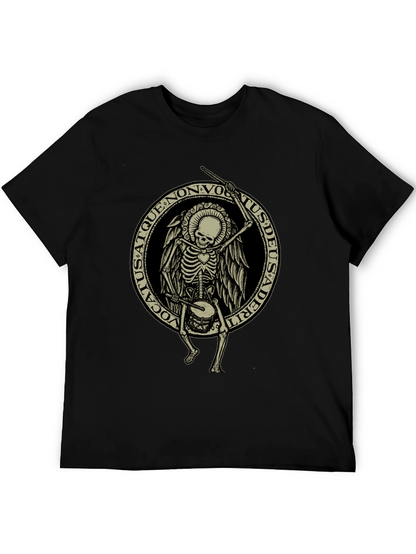 Skeleton Drummer Graphic Tee