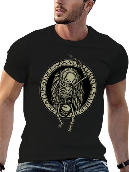 Skeleton Drummer Graphic Tee