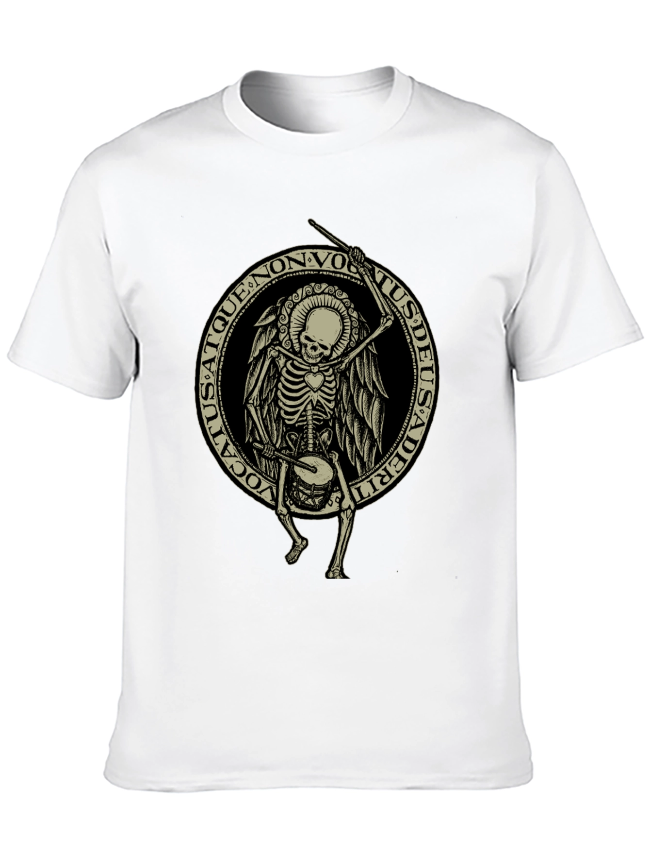 Skeleton Drummer Graphic Tee