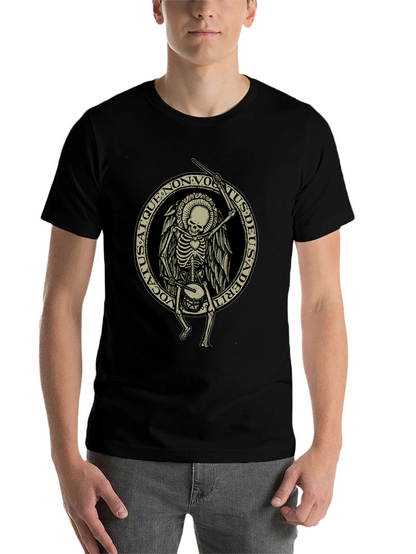 Skeleton Drummer Graphic Tee