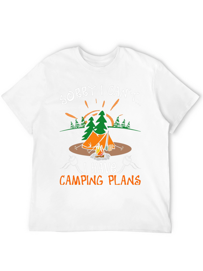 Camping Plans Graphic T-Shirt