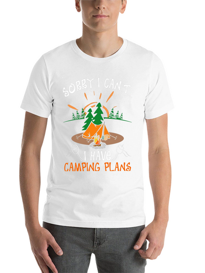 Camping Plans Graphic T-Shirt